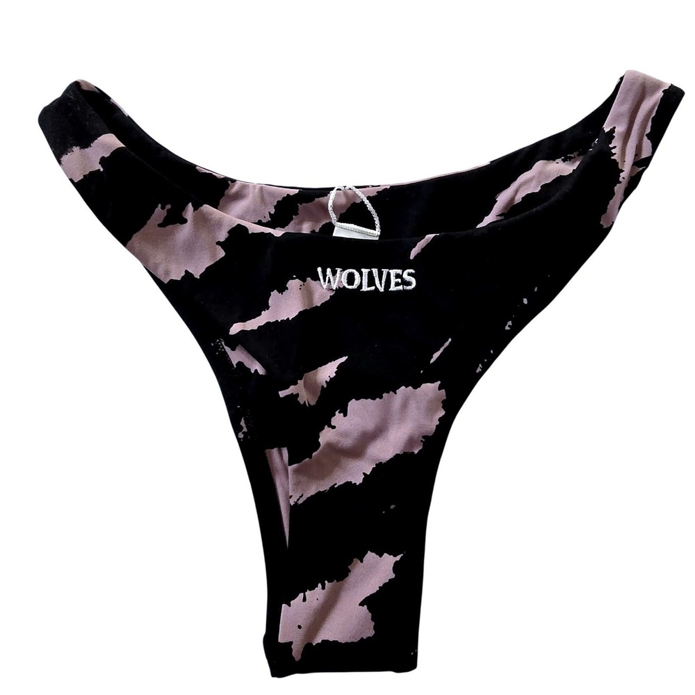 Darc Sport SHE Hardcore Nikita Swim‎ Bottom Vintage Plum Black Native Camo XS
